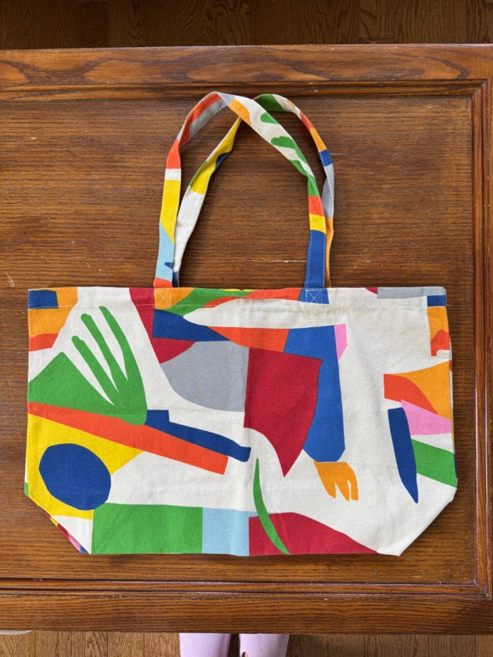 new Sézane x G. Kero geometric print colorful maximalist tote limited edition